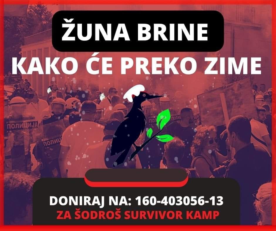 Podrška Ekološkom frontu Novi Sad u borbi za Šodroš